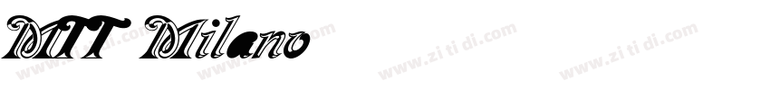 MTT Milano字体转换